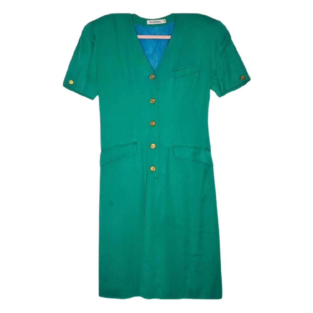 Ann Taylor 4 VTG Buttoned Pocket Dress